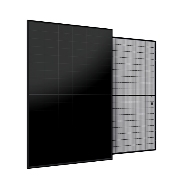 Aiko 465Wp full black glas-glas zonnepaneel