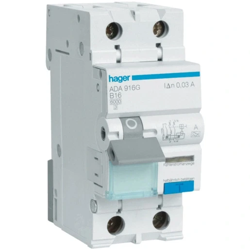 Hager installatieautomaat 1-fase B16