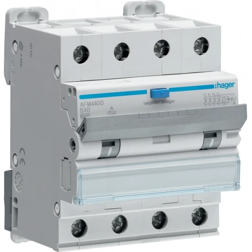 Hager AFM440G aardlekautomaat