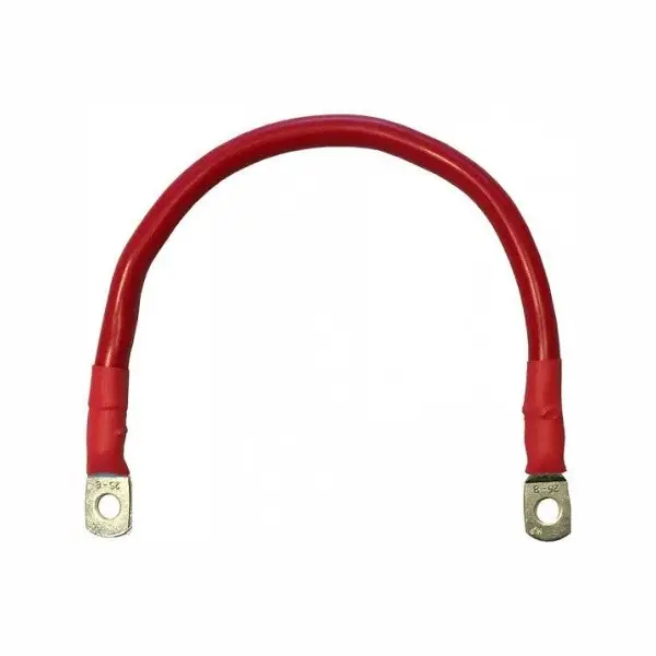 Accukabel rood voorgemonteerd