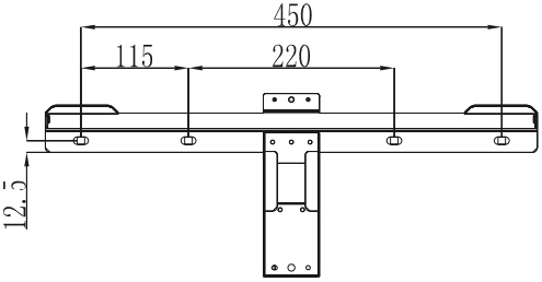 Growatt ARK Battery Wall Bracket