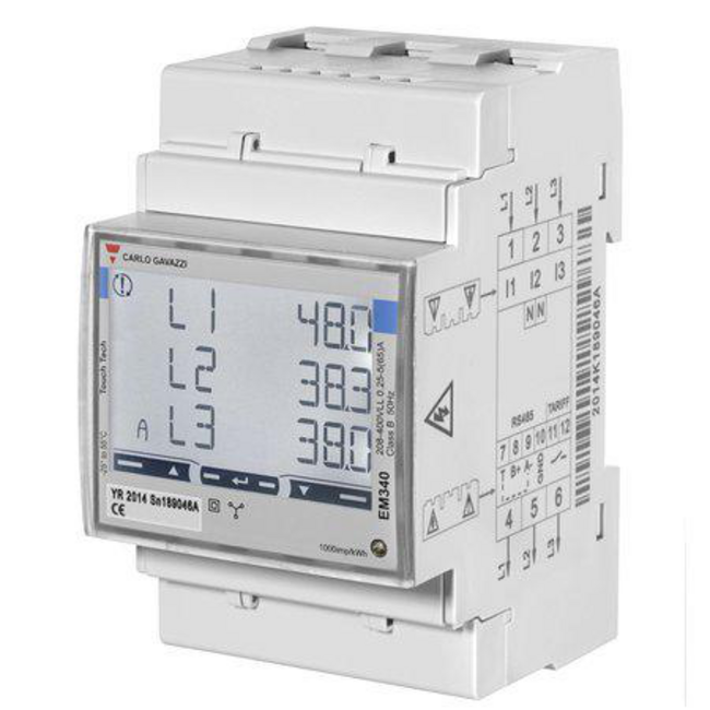 Wallbox 3-fasen Power Boost Meter