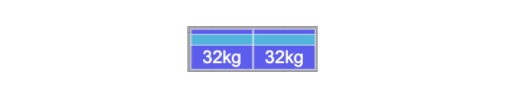 Blubase Connect landscape montageset voor 1x2 panelen