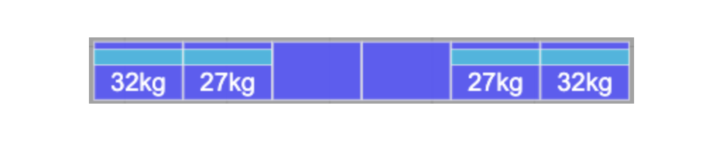 Blubase Connect landscape montageset voor 1x6 panelen
