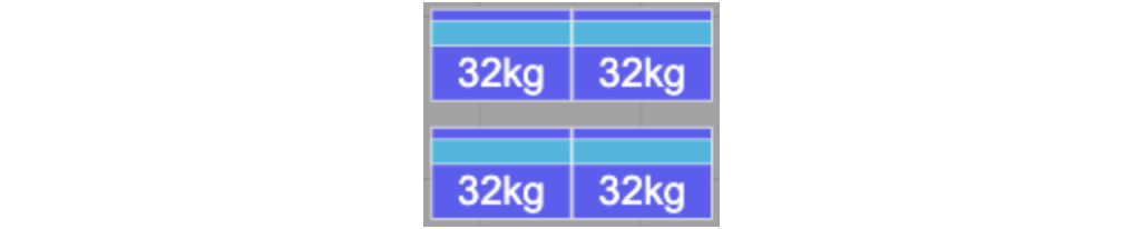 Blubase Connect landscape montageset voor 2x2 panelen