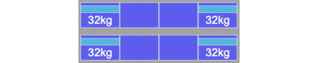 Blubase Connect landscape montageset voor 2x4 panelen