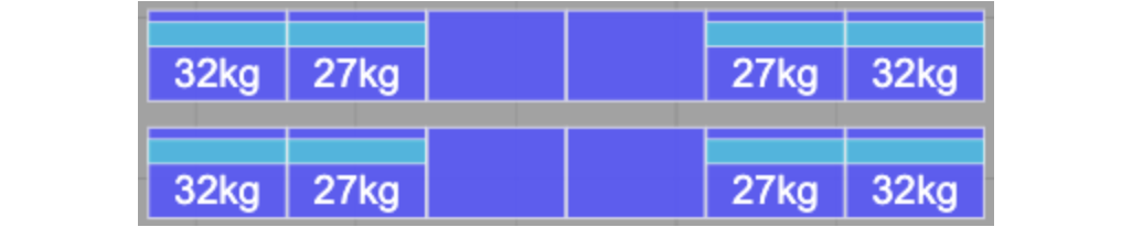 Blubase Connect landscape montageset voor 2x6 panelen