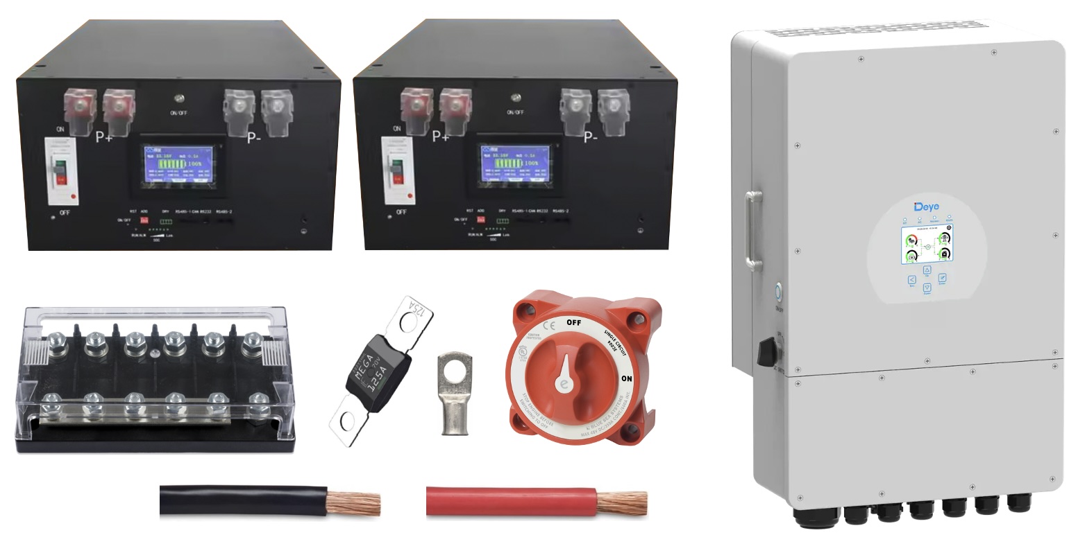 Deye ESS 3PH 12kW 32kWh thuisbatterijset