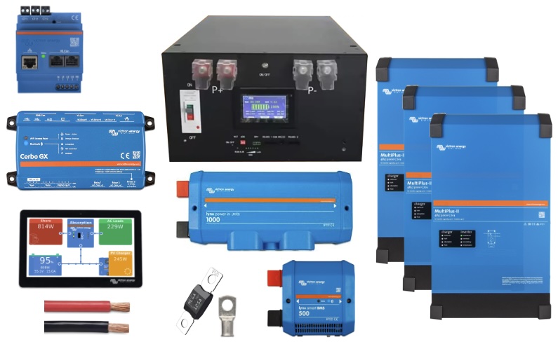 Victron ESS 3PH PRO 8kVA 48kWh