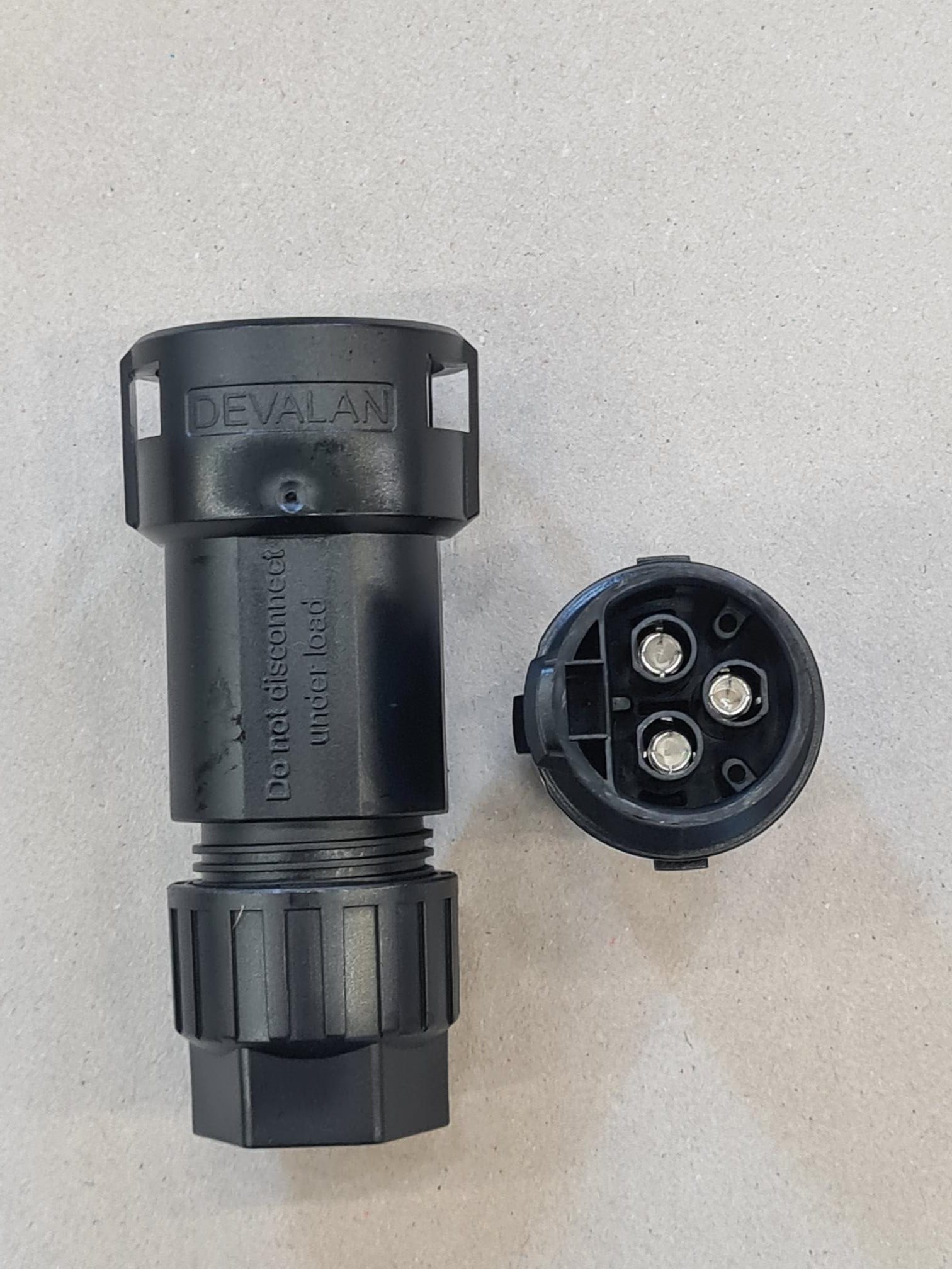 Growatt AC connector 1-fase witte rubber ring