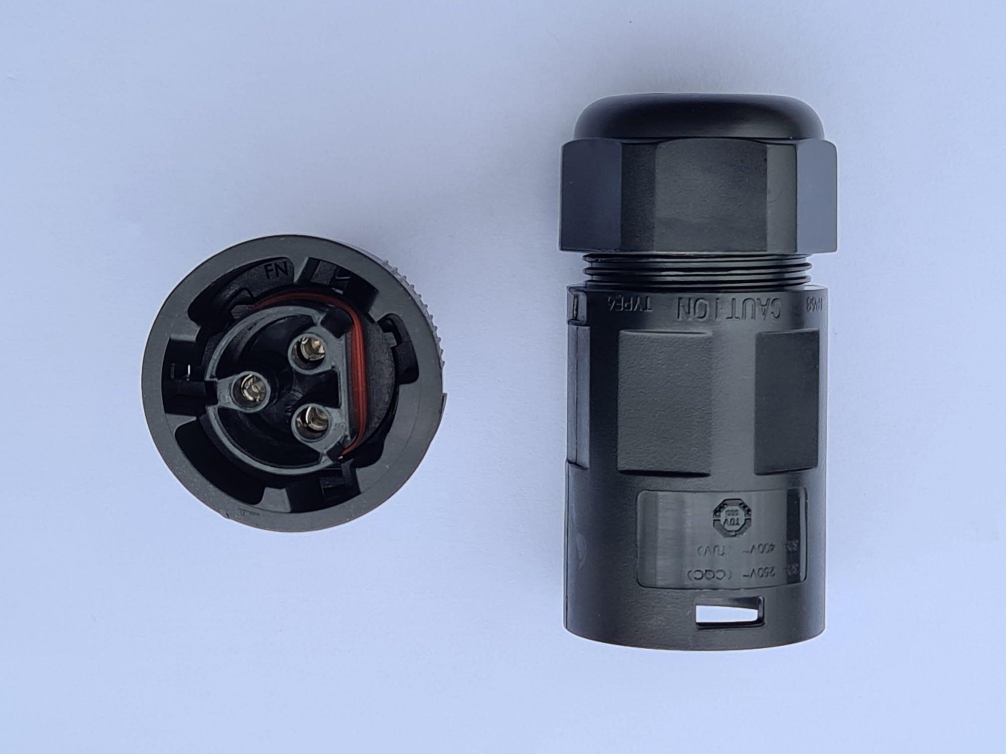 Growatt AC connector 1-fase rode rubber ring