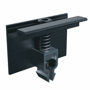 Blubase easy eindklem zwart, 30mm