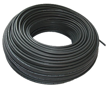 Solar kabel 6mm2, zwart DCA