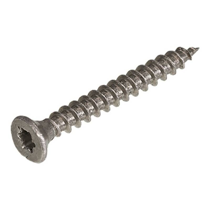 Clickfit Basic spaanplaat schroef RVS 5x30mm