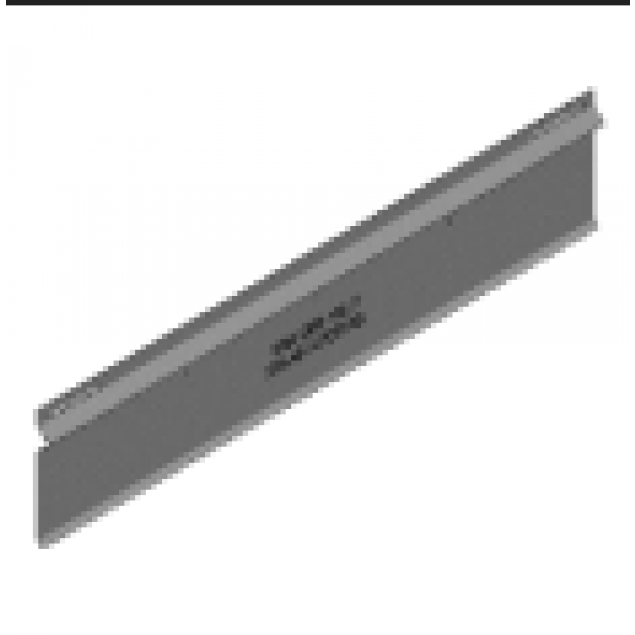 Achterplaat verzinkt, L=1360mm